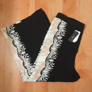 Yyigal Lotus Print Wide Leg Pants